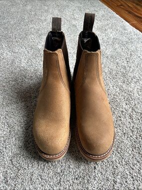 Red Wing Shoes Tan Suede Chukka Boots